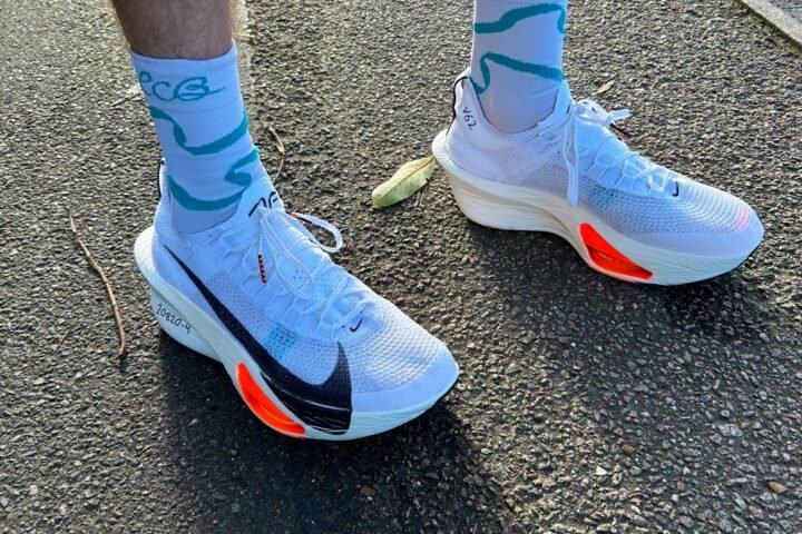 Nike Alphafly 3 on feet