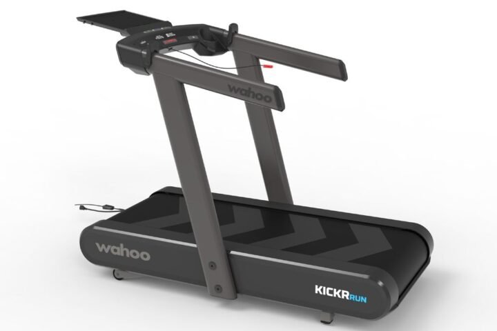 Wahoo Kickr Run treadmill on white background